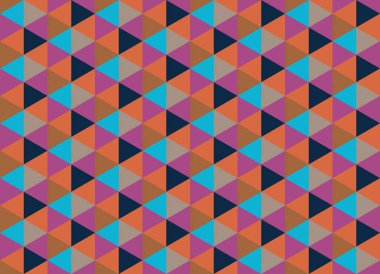 Tekrarlanan şekillerle soyut yaratıcı arkaplan