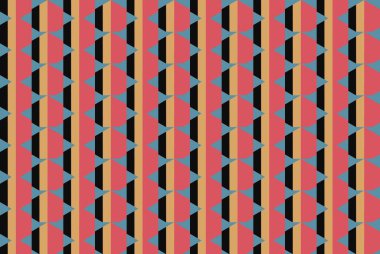 Tekrarlanan şekillerle soyut yaratıcı arkaplan