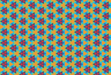 Tekrarlanan şekillerle soyut yaratıcı arkaplan