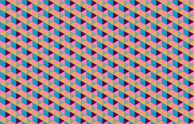 Altıgen desenli modern renkli arkaplan