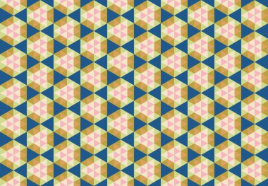 Geometrik elementlerle kusursuz soyut arkaplan