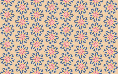 Tekrarlanan şekillerle soyut yaratıcı arkaplan