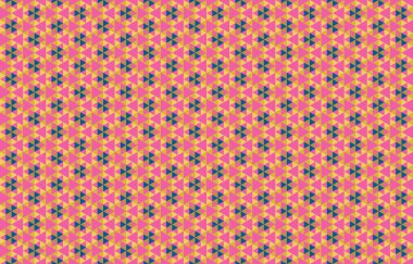 Altıgen desenli modern renkli arkaplan