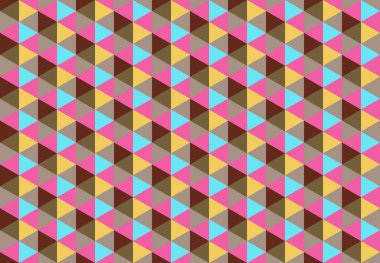 Tekrarlanan şekillerle soyut yaratıcı arkaplan