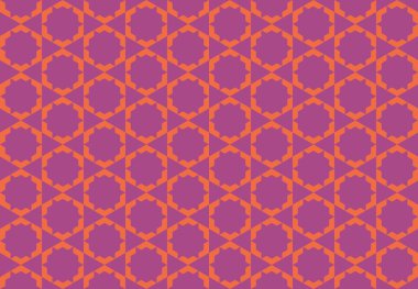 Altıgen desenli modern renkli arkaplan