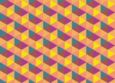 Tekrarlanan şekillerle soyut yaratıcı arkaplan