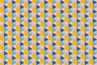 Tekrarlanan şekillerle soyut yaratıcı arkaplan