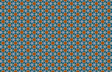 Geometrik elementlerle kusursuz soyut arkaplan