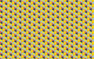 Geometrik elementlerle kusursuz soyut arkaplan