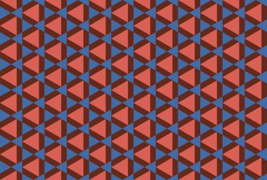 Altıgen desenli modern renkli arkaplan