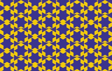 Altıgen desenli modern renkli arkaplan