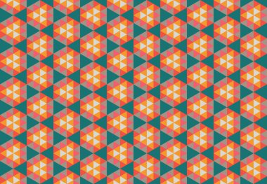 Geometrik elementlerle kusursuz soyut arkaplan