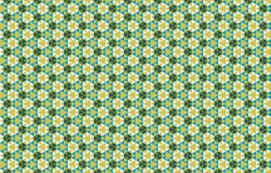 Altıgen desenli modern renkli arkaplan