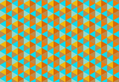 Altıgen desenli modern renkli arkaplan