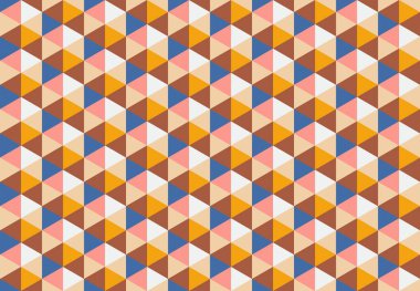 Geometrik elementlerle kusursuz soyut arkaplan