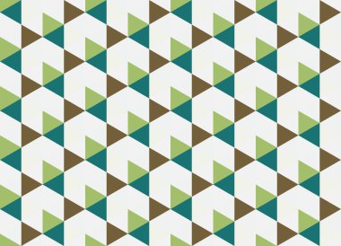 Altıgen desenli modern renkli arkaplan