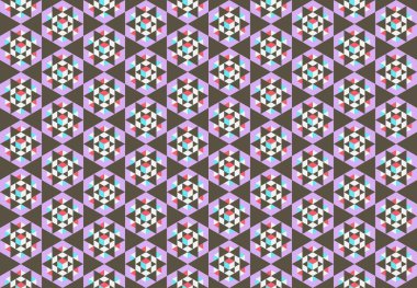 Geometrik elementlerle kusursuz soyut arkaplan