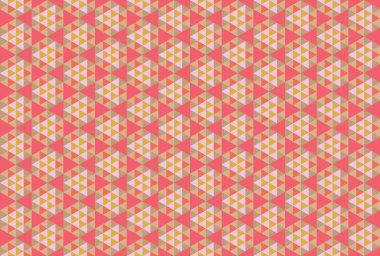 Altıgen desenli modern renkli arkaplan