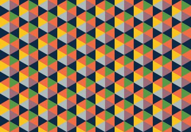 Geometrik elementlerle kusursuz soyut arkaplan