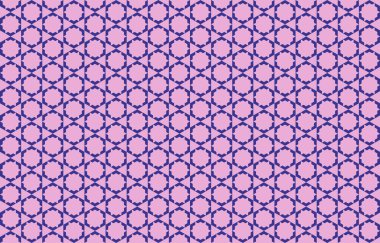 Tekrarlanan şekillerle soyut yaratıcı arkaplan