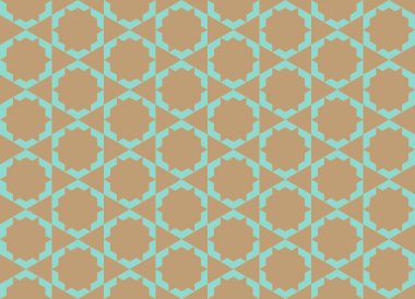 Tekrarlanan şekillerle soyut yaratıcı arkaplan