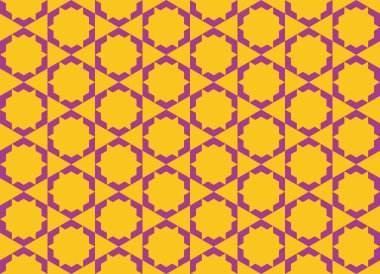 Tekrarlanan şekillerle soyut yaratıcı arkaplan