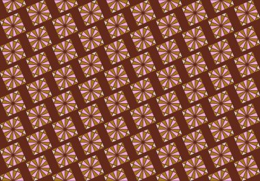 Geometrik elementlerle kusursuz soyut arkaplan