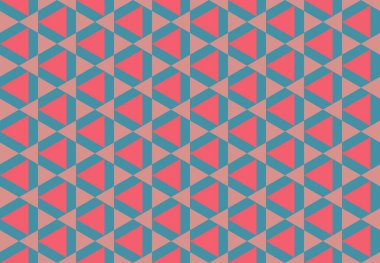 Altıgen desenli modern renkli arkaplan