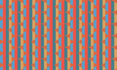 Tekrarlanan şekillerle soyut yaratıcı arkaplan