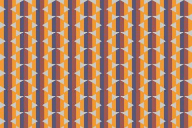 Tekrarlanan şekillerle soyut yaratıcı arkaplan