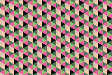 Geometrik elementlerle kusursuz soyut arkaplan