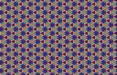 Altıgen desenli modern renkli arkaplan