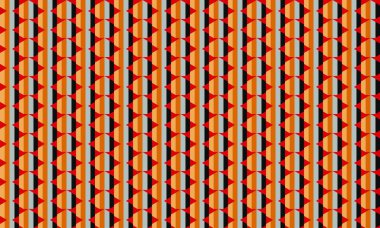 Tekrarlanan şekillerle soyut yaratıcı arkaplan