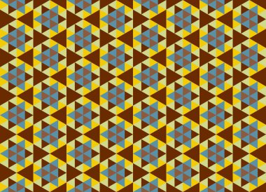 Altıgen desenli modern renkli arkaplan