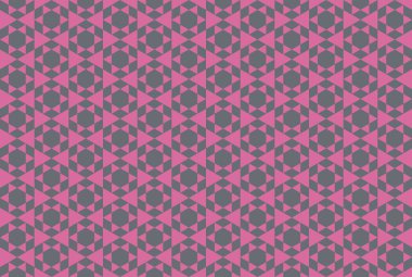 Tekrarlanan şekillerle soyut yaratıcı arkaplan