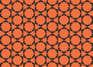 Tekrarlanan şekillerle soyut yaratıcı arkaplan