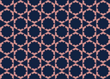 Tekrarlanan şekillerle soyut yaratıcı arkaplan