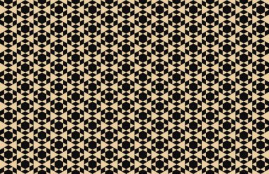 Tekrarlanan şekillerle soyut yaratıcı arkaplan