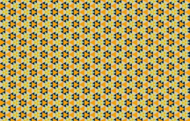 Altıgen desenli modern renkli arkaplan