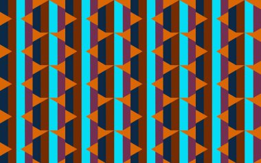 Altıgen desenli modern renkli arkaplan