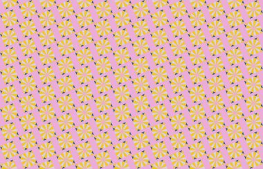 Tekrarlanan şekillerle soyut yaratıcı arkaplan