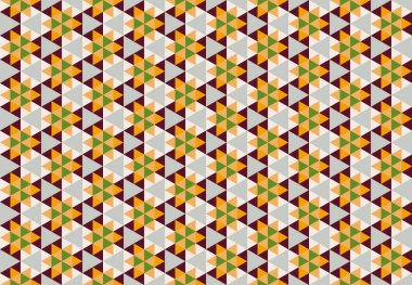 Geometrik elementlerle kusursuz soyut arkaplan