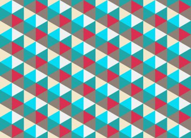 Geometrik elementlerle kusursuz soyut arkaplan