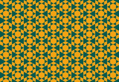 Altıgen desenli modern renkli arkaplan