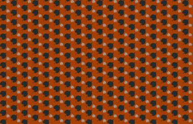 Tekrarlanan şekillerle soyut yaratıcı arkaplan