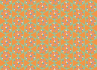 Geometrik elementlerle kusursuz soyut arkaplan