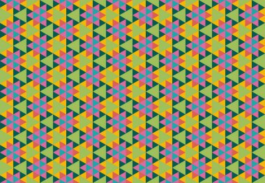 Tekrarlanan şekillerle soyut yaratıcı arkaplan