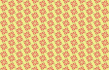 Tekrarlanan şekillerle soyut yaratıcı arkaplan