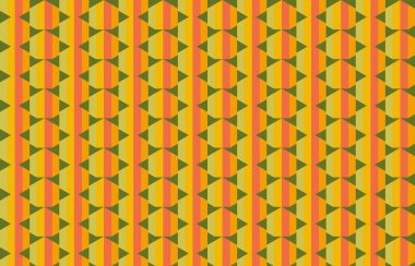 Altıgen desenli modern renkli arkaplan