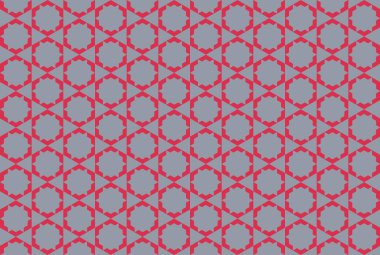 Tekrarlanan şekillerle soyut yaratıcı arkaplan